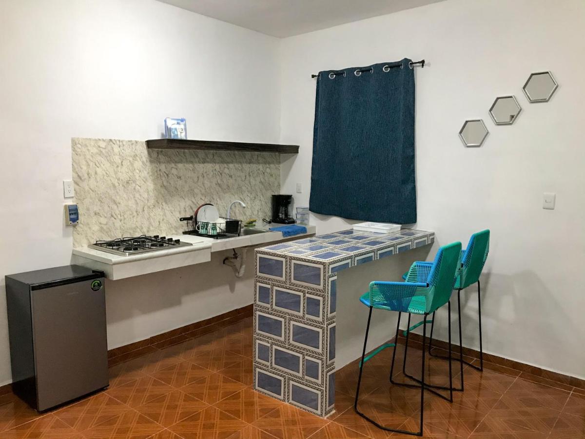 Apartmán Alojamiento Departamental Bacalar Exteriér fotografie