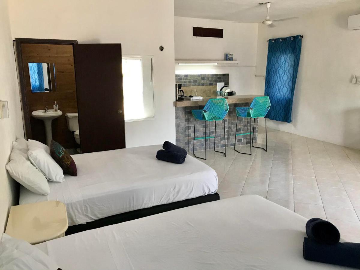 Apartmán Alojamiento Departamental Bacalar Exteriér fotografie