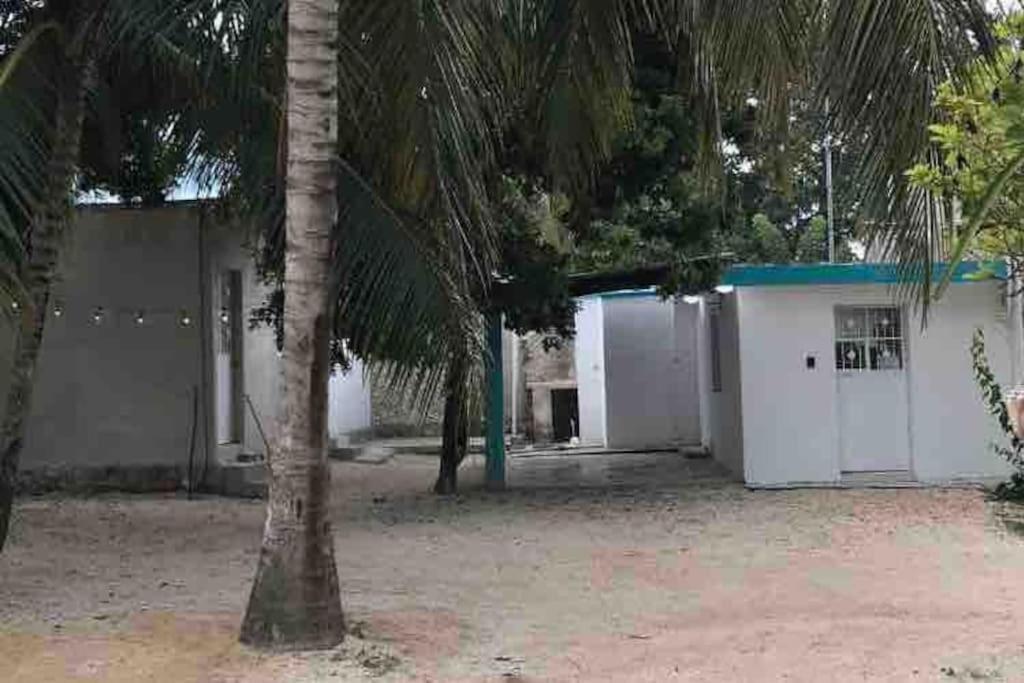 Apartmán Alojamiento Departamental Bacalar Exteriér fotografie