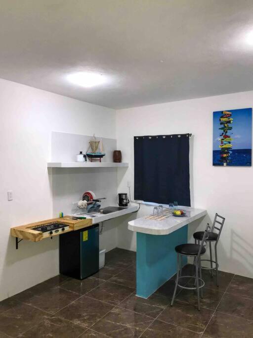 Apartmán Alojamiento Departamental Bacalar Exteriér fotografie